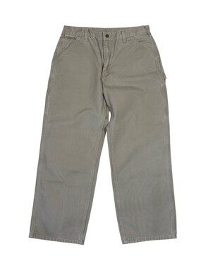 Vintage Carhartt Mens B11 DES Dungaree Work Pants 34x30
